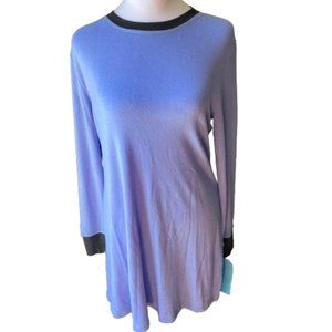 NWT Jane and Bleecker (Sample) Longsleeve Nightgown Midi Length, sz small